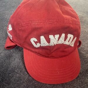 ROOTS Canada Cap with Ear-Flaps - Sherpa Lined